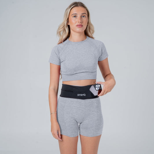 STRYQ BLACK RUNNING BELT - STRYQ