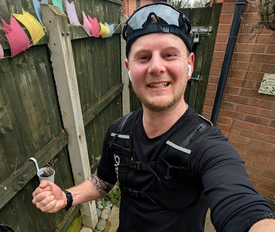 STRYQ hydration vest product and storage detail