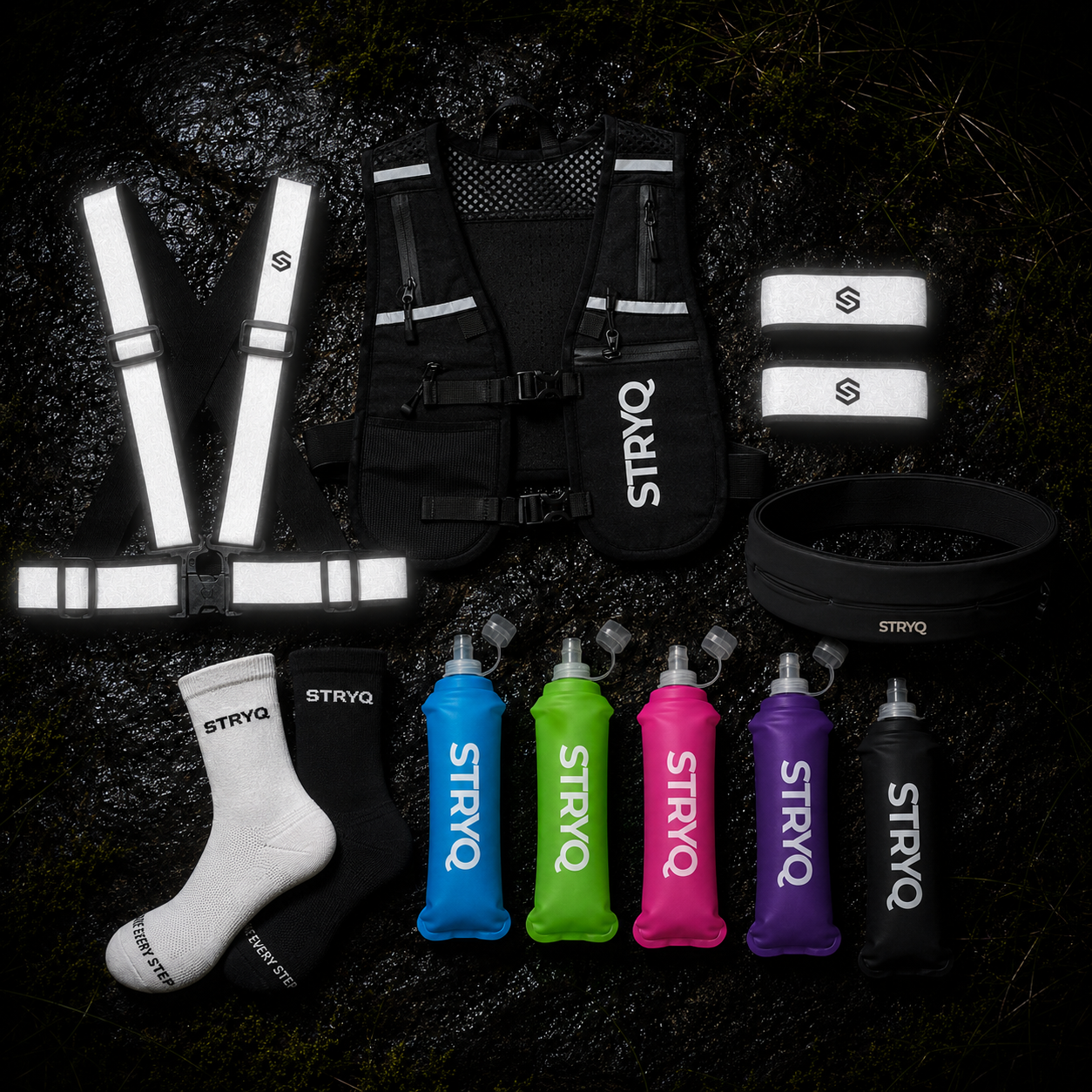 STRYQ running gear shipping and returns