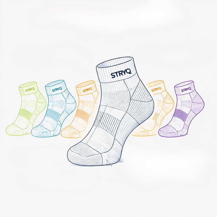 STRYQ RUNNING SOCKS
