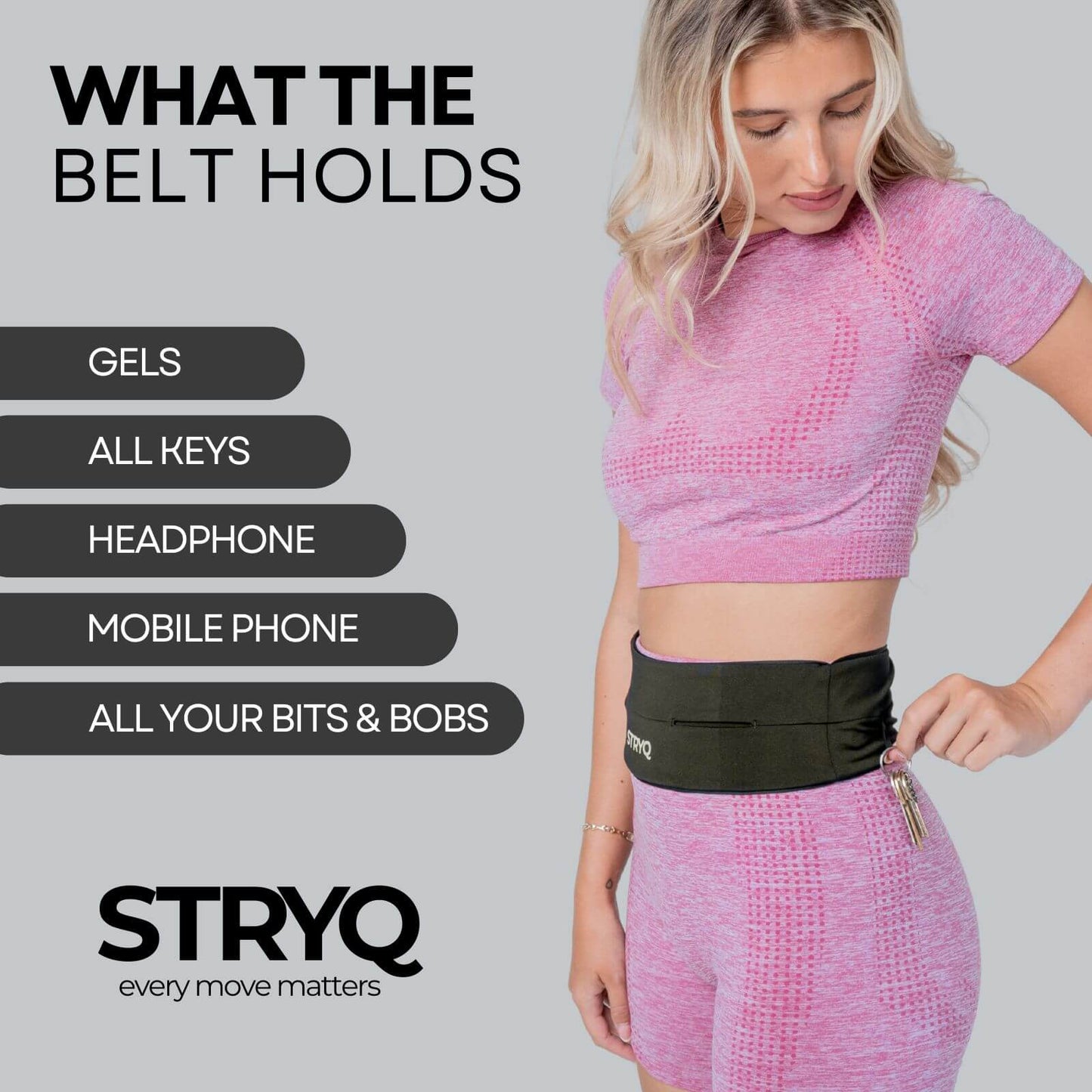 STRYQ RUNNING BELT image 5