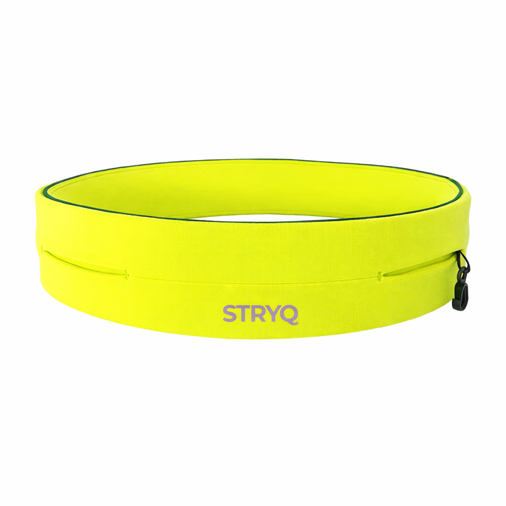 STRYQ YELLOW RUNNING BELT