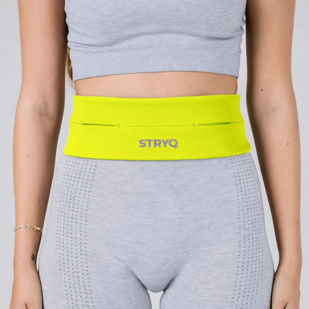 STRYQ YELLOW RUNNING BELT
