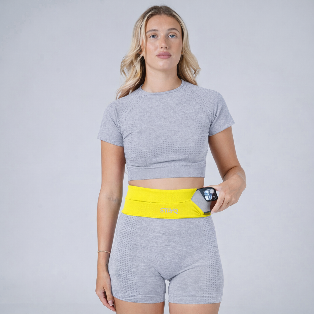 STRYQ YELLOW RUNNING BELT