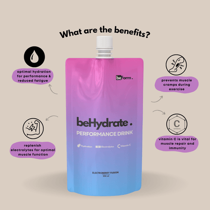 beHydrate Running Rlectrolyte Drink (6or12) - STRYQ