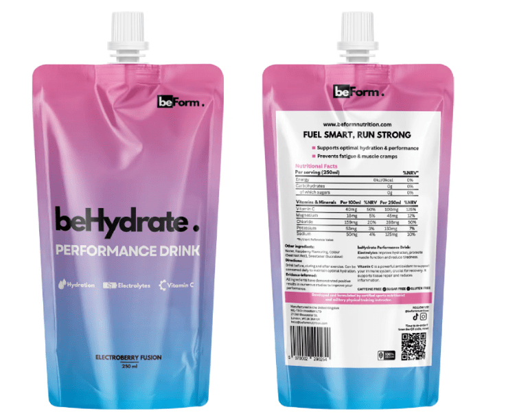beHydrate Running Rlectrolyte Drink (6or12) - STRYQ