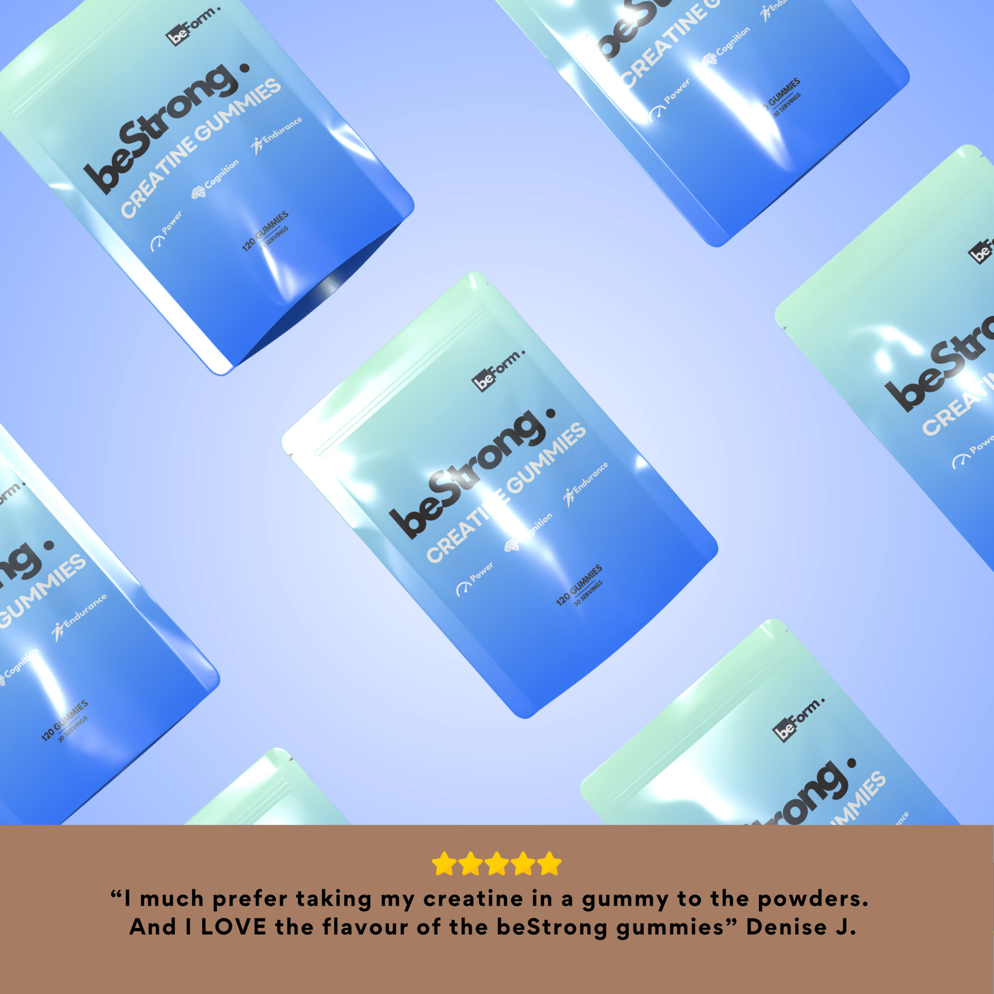 beStrong Creatine Gummies - STRYQ