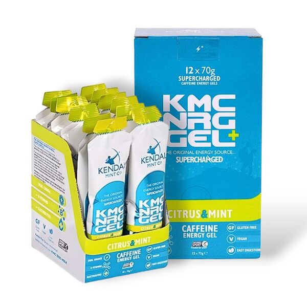 Kendal Mint Co Running Gel+ Citrus & Mint Caffeine Energy Gel 70g - STRYQ