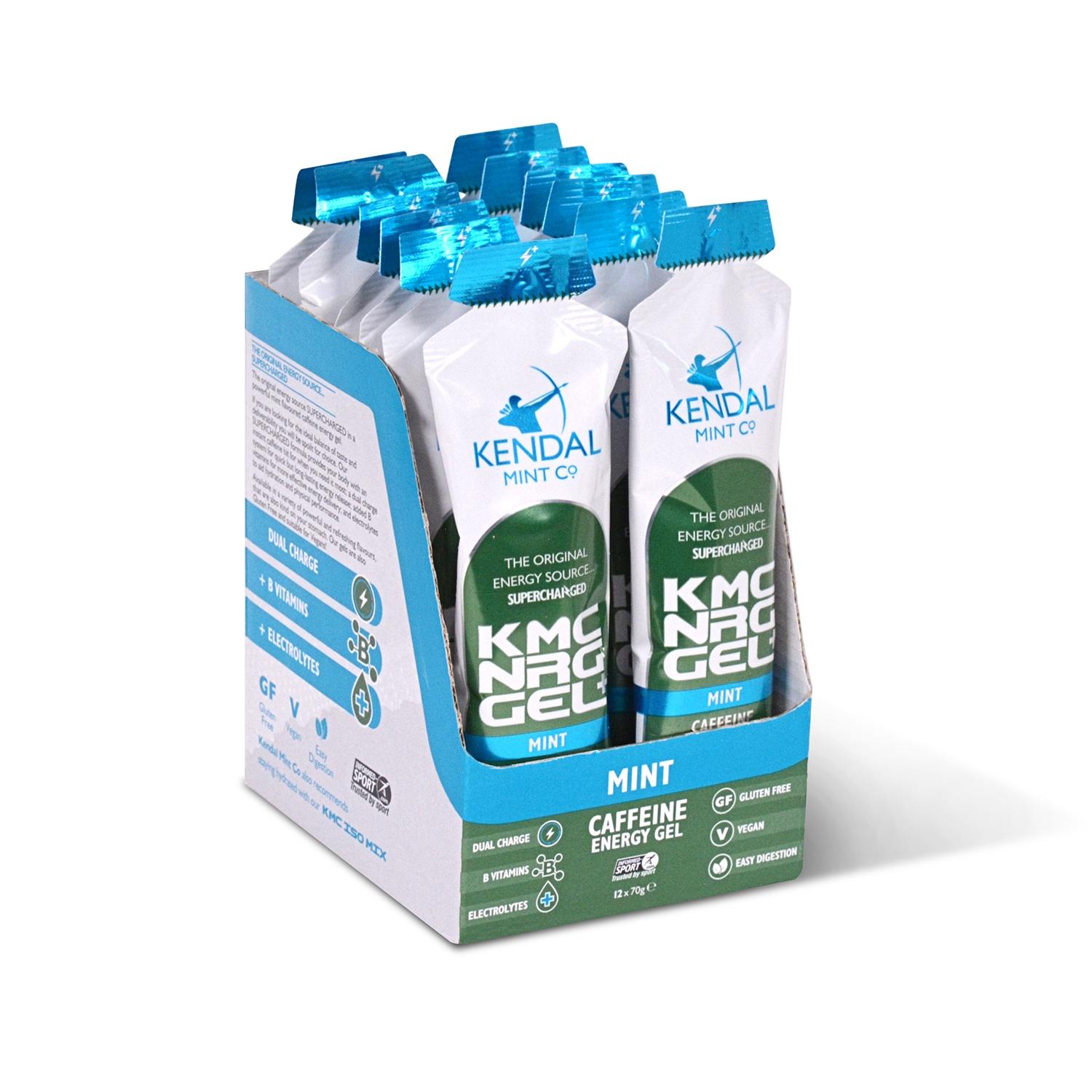 Kendal Mint Co Running Gel+ Mint Caffeine Energy Gel 70g - STRYQ