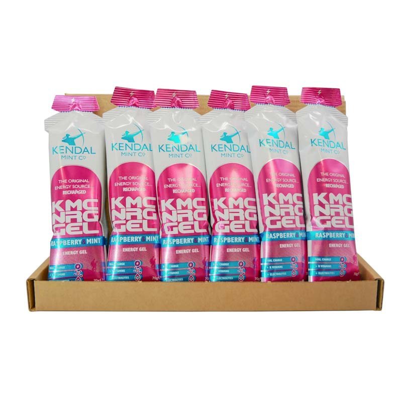 Kendal Mint Co Running Gel Raspberry & Mint Energy Gel 70g - STRYQ