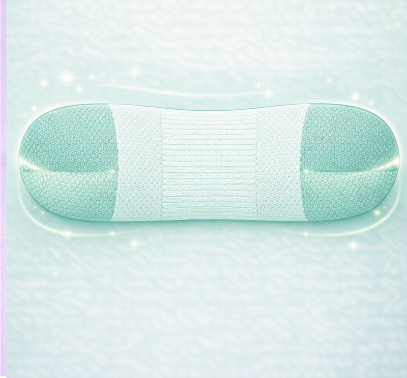 Reinforced Heel and Toe Areas