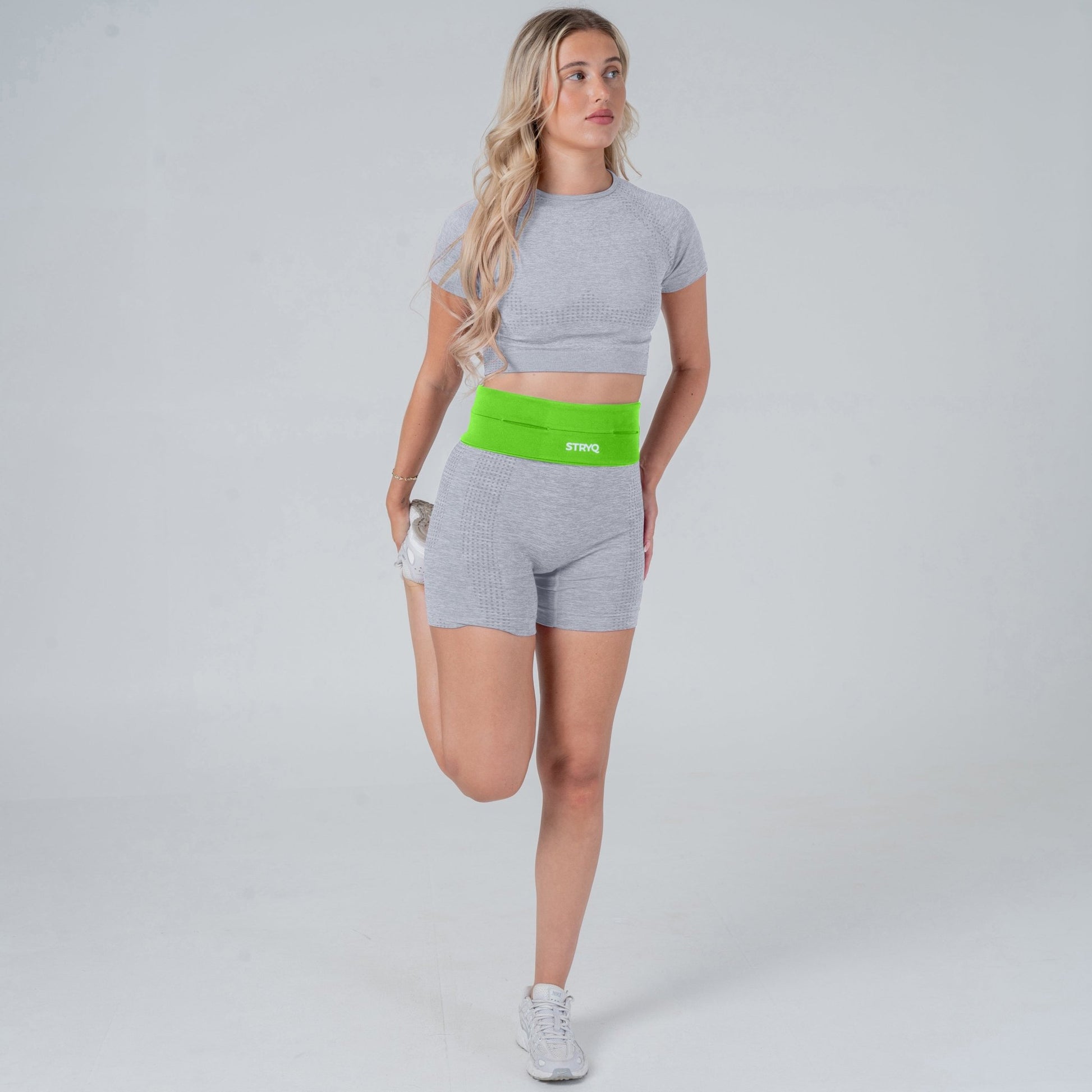 STRYQ GREEN RUNNING BELT - STRYQ