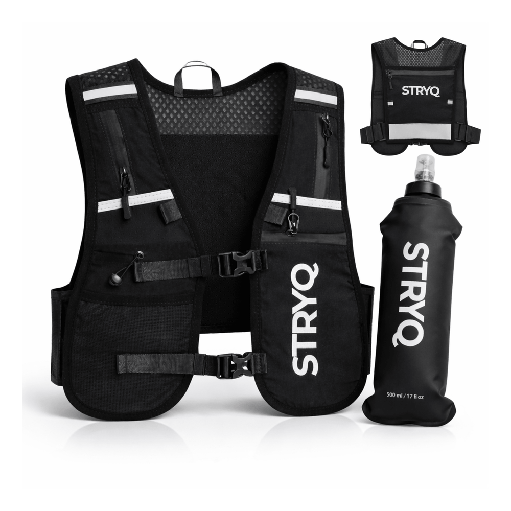 STRYQ hydration running vest for longer runs
