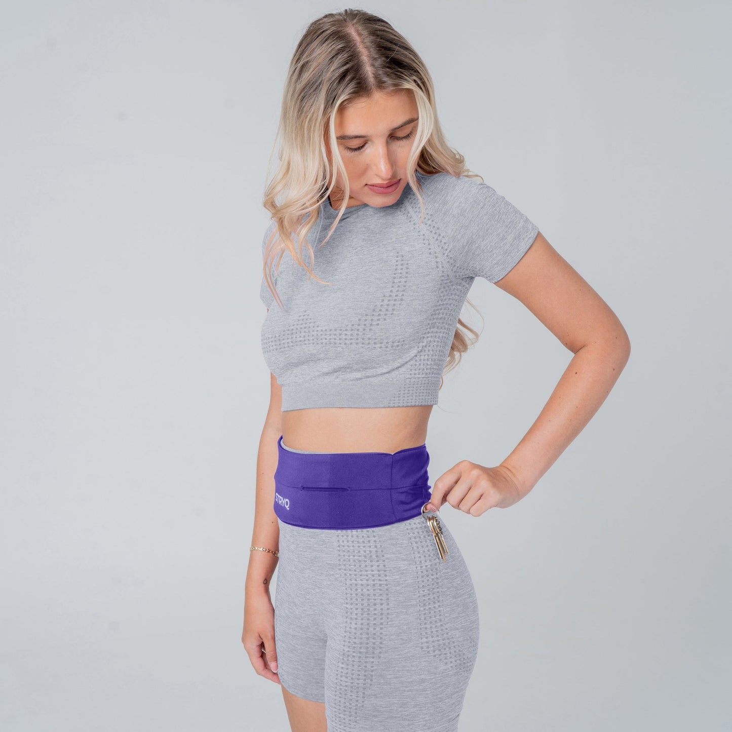 STRYQ PURPLE RUNNING BELT - STRYQ