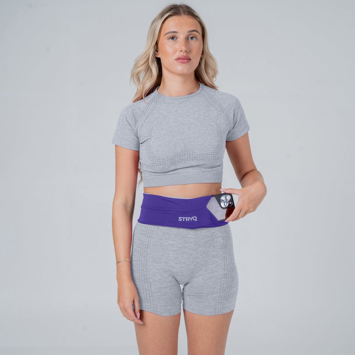 STRYQ PURPLE RUNNING BELT - STRYQ