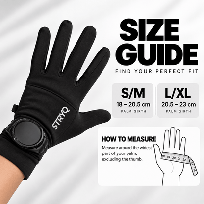 Watch Window Running Gloves - STRYQ